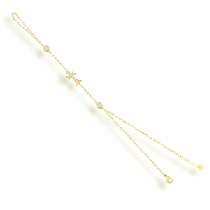 Double Cross Me Hand Chain