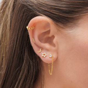 Star Girl Ear Cuff